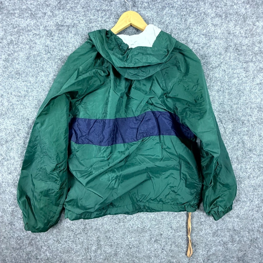Vintage Charles River Apparel Hilton Head Island Anorak Jacket Mens Green Medium - Picture 2 of 6